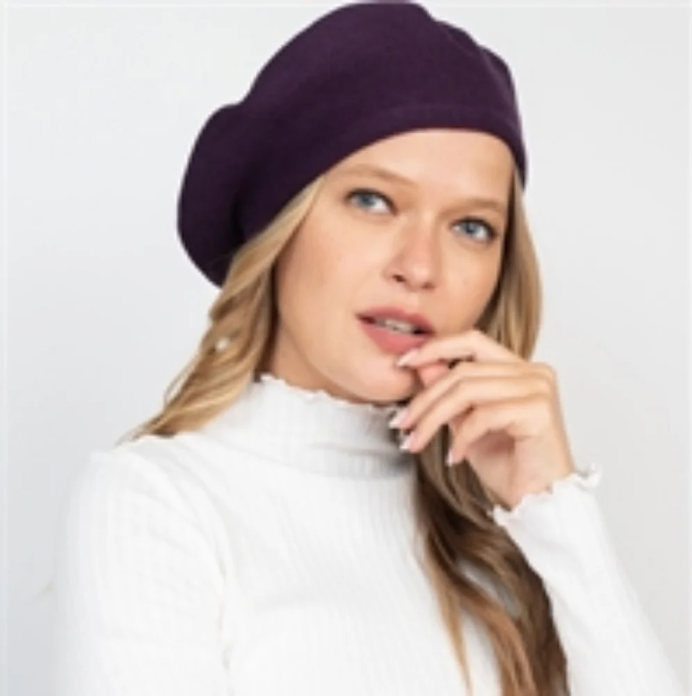💜❤️STYLINE RASPBERRY BERET!!!❤️💜 - Picture 7 of 15